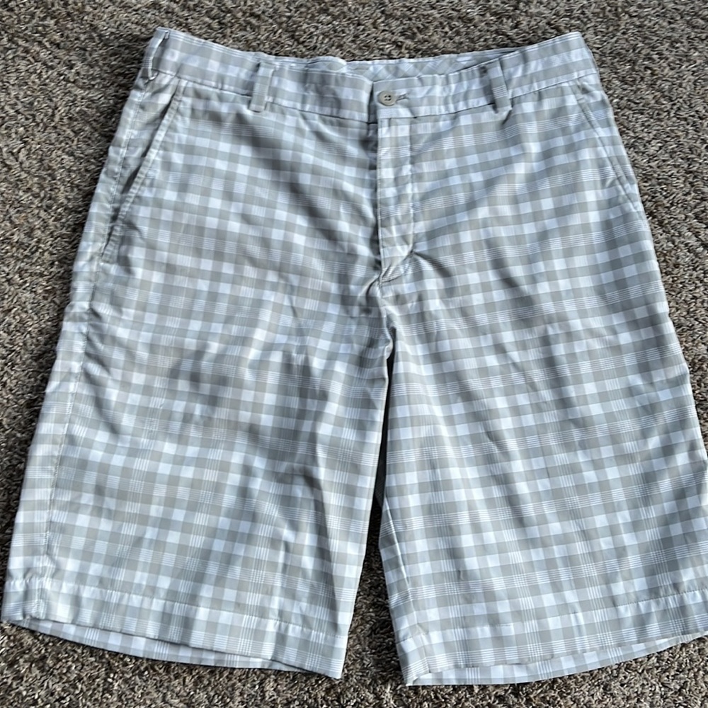 Nike Golf Mens Plaid Shorts